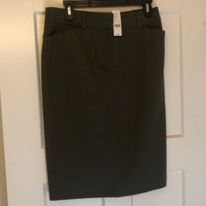 Brand New Army Green Pencil Skirt